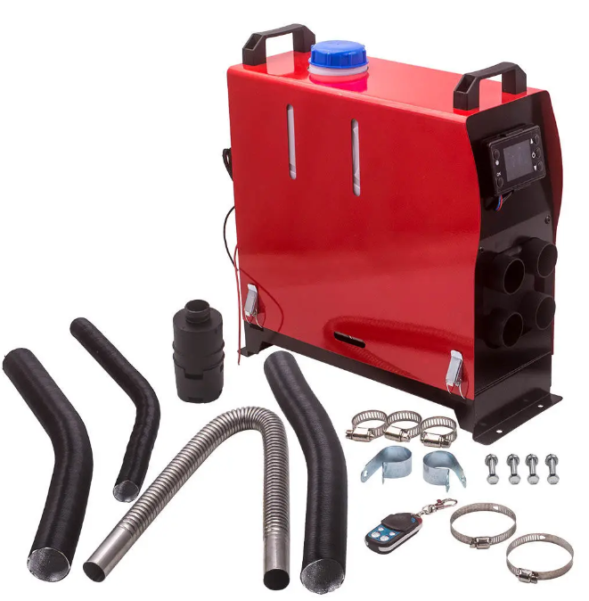 4 holes Air diesel Heater LCD Remote 1KW